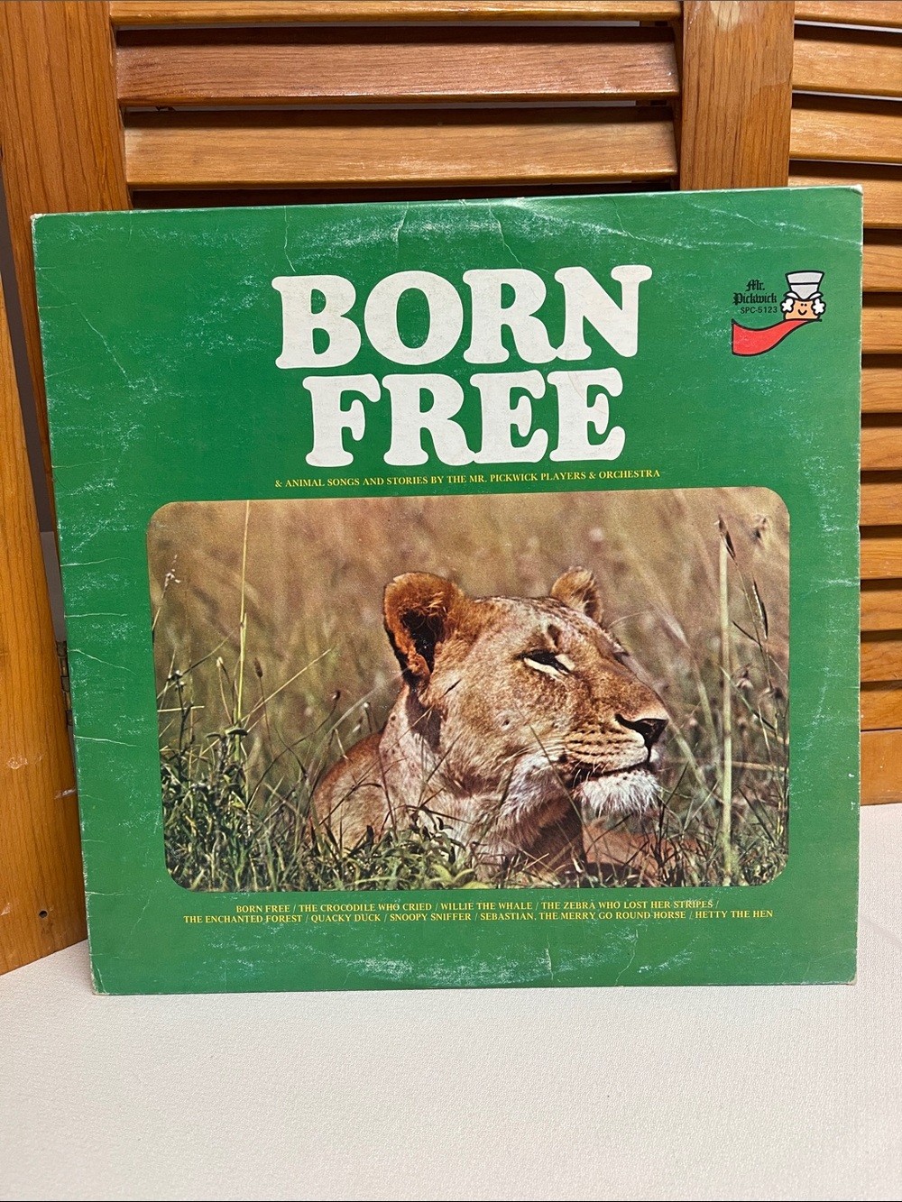 Born Free Vintage Album  - 1974